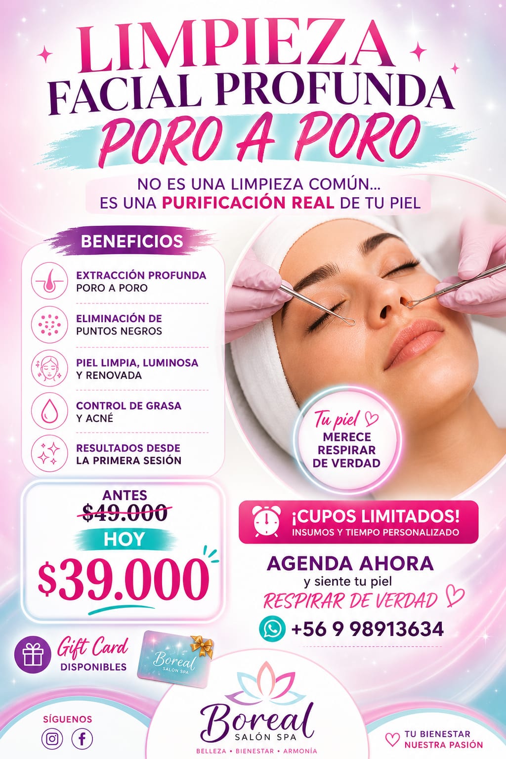 Limpieza Facial Profunda Poro a Poro